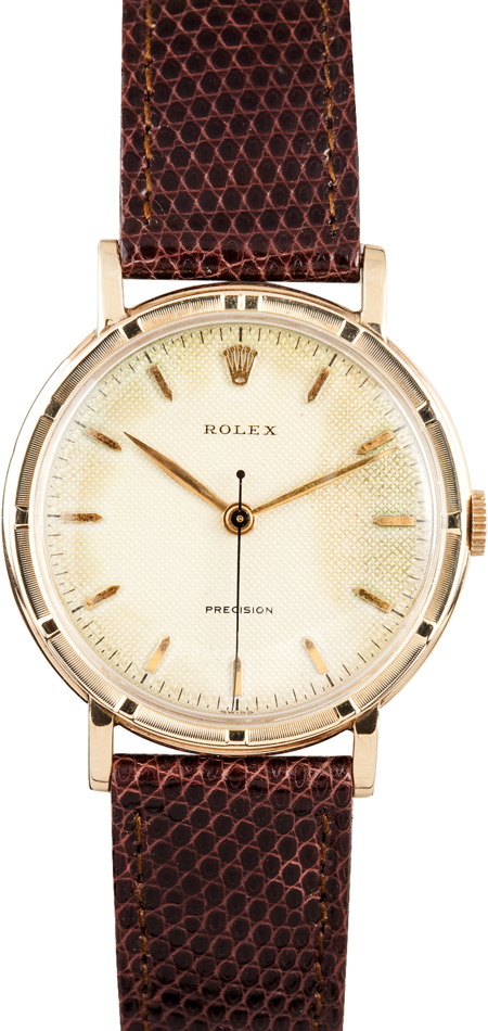 rolex mens leather watches