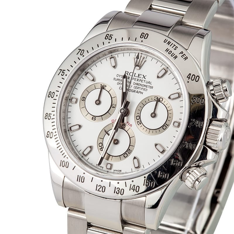 Rolex White Daytona 116520 2