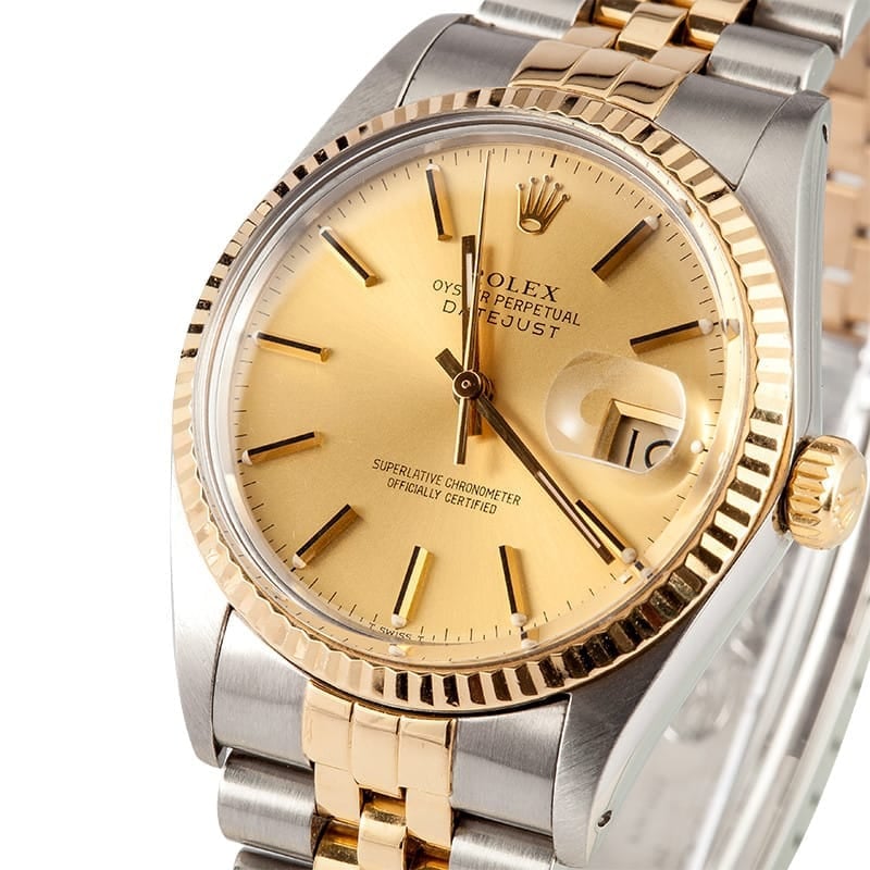 Two Tone Rolex Datejust 16013 4