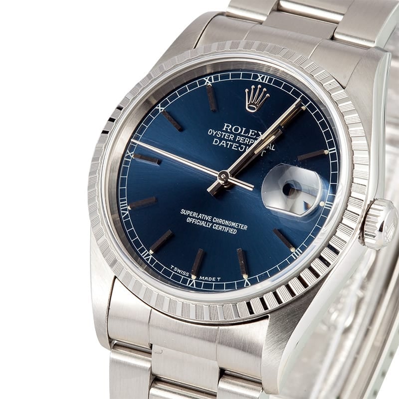 Rolex Pre-owned Steel Datejust 16220