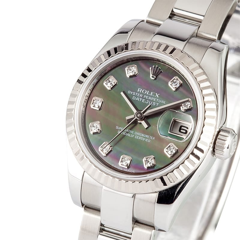 Ladies Rolex Mother of Pearl Diamond