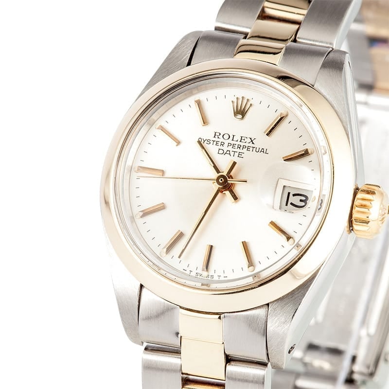 Rolex Ladies Steel & Gold Date 6916