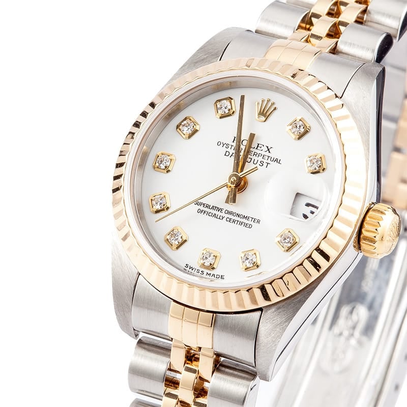 Rolex Ladies DateJust Diamond 79173 1