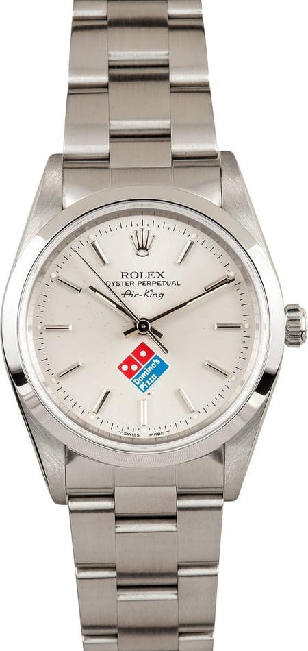 Rolex Air-King 14000 Dominos Dial