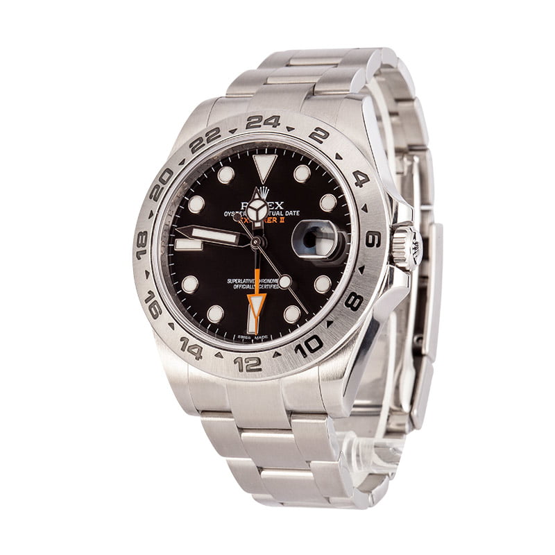 Rolex Explorer II Black Dial