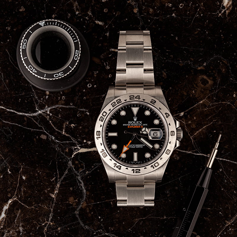 Rolex Explorer II Black Dial