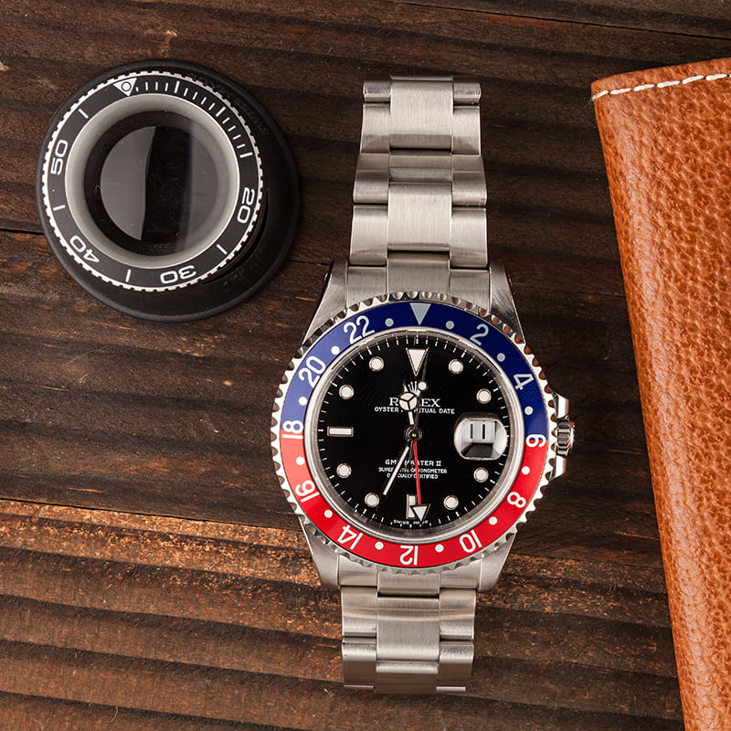 Rolex GMT-Master II 16710 Pepsi Bezel 40mm