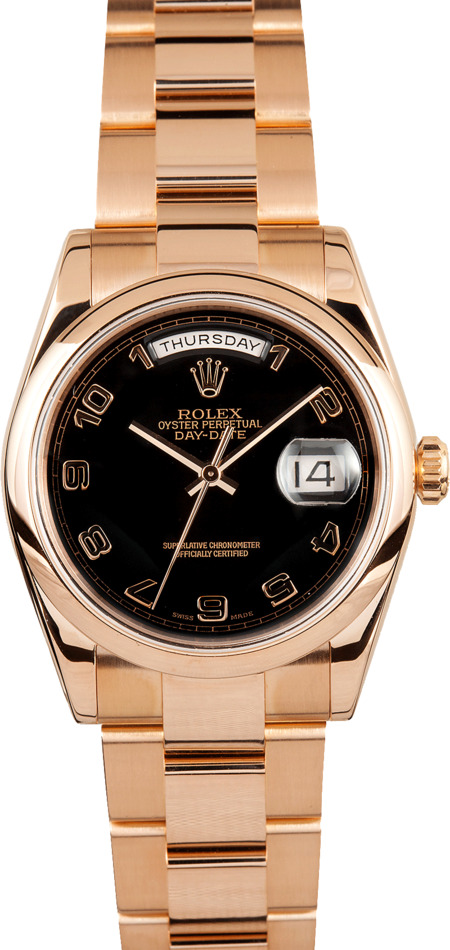 Rolex Rose Gold President 118205 - Save At Bob's Watches