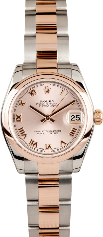 Rolex rose gold discount femme