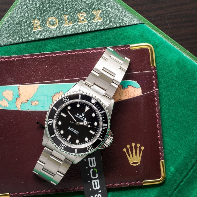 Rolex No Date Submariner 14060M 100% Authentic