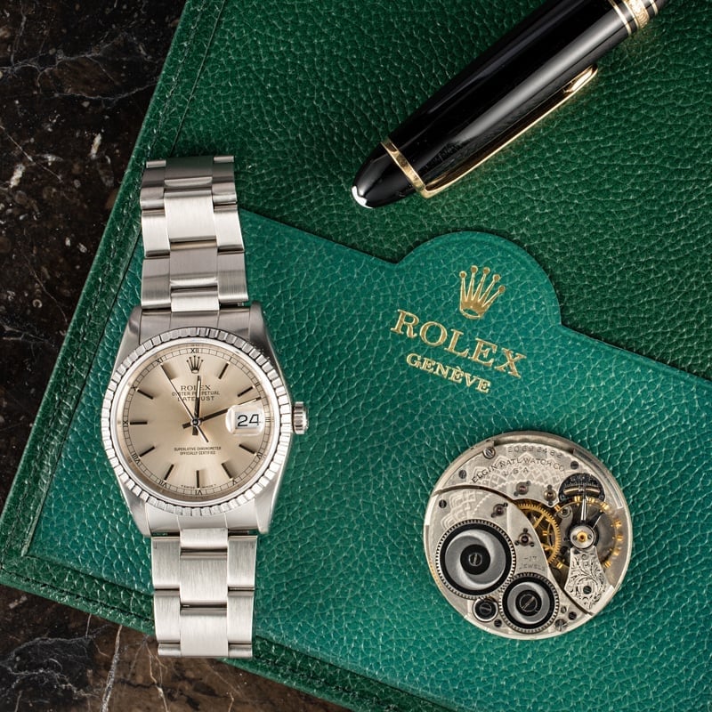 Rolex Datejust 16220 Stainless Steel Oyster