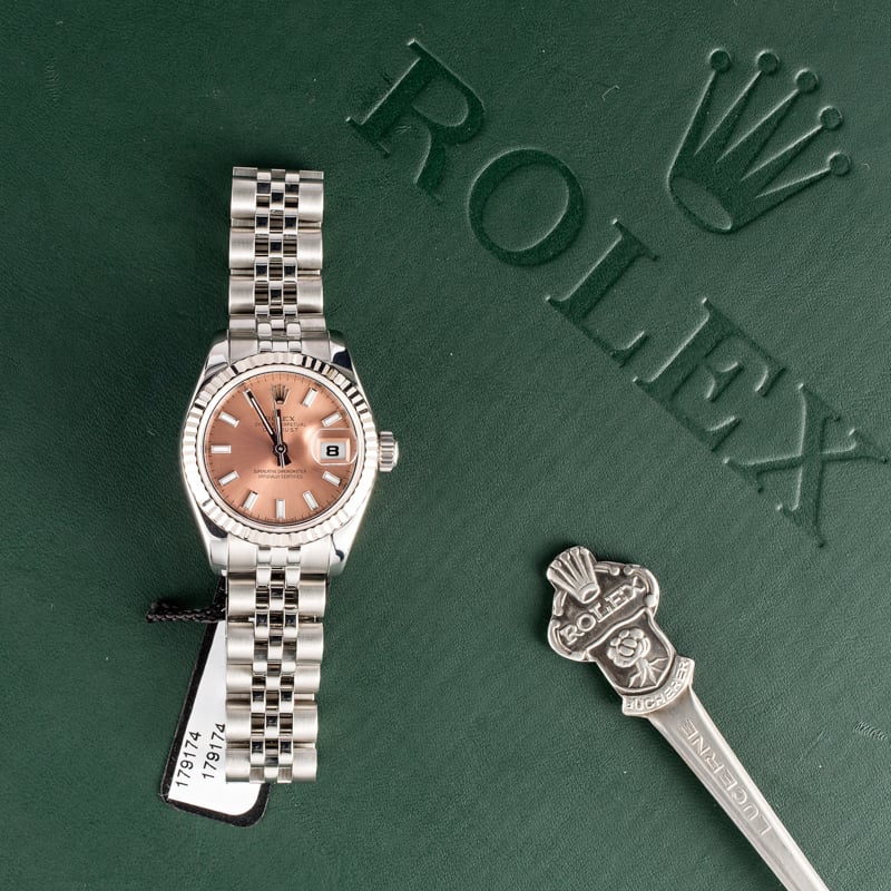 Rolex Ladies Datejust 179174 Pink