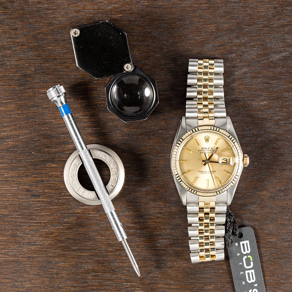 Rolex Two-Tone Datejust 16013