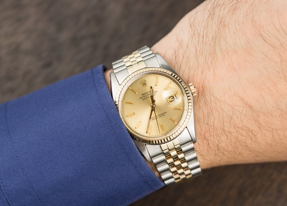 Rolex Two-Tone Datejust 16013