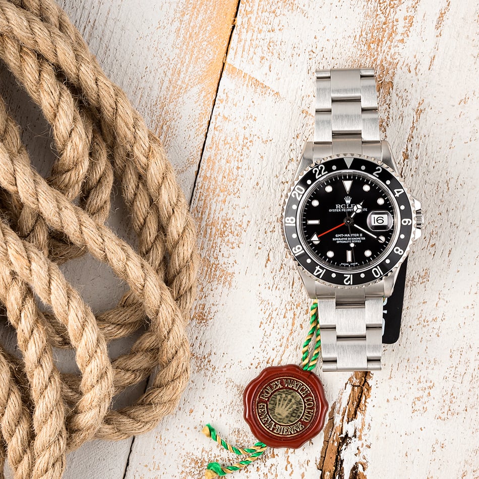 Rolex 16710 GMT Black Dial