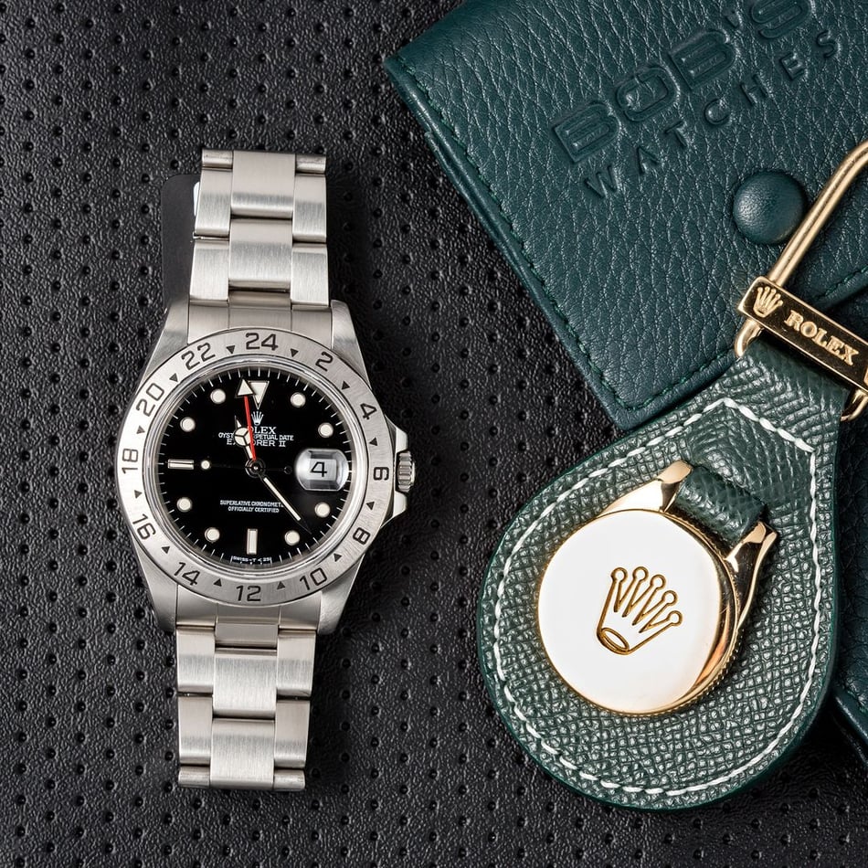 Rolex Explorer II Steel 16570 Black