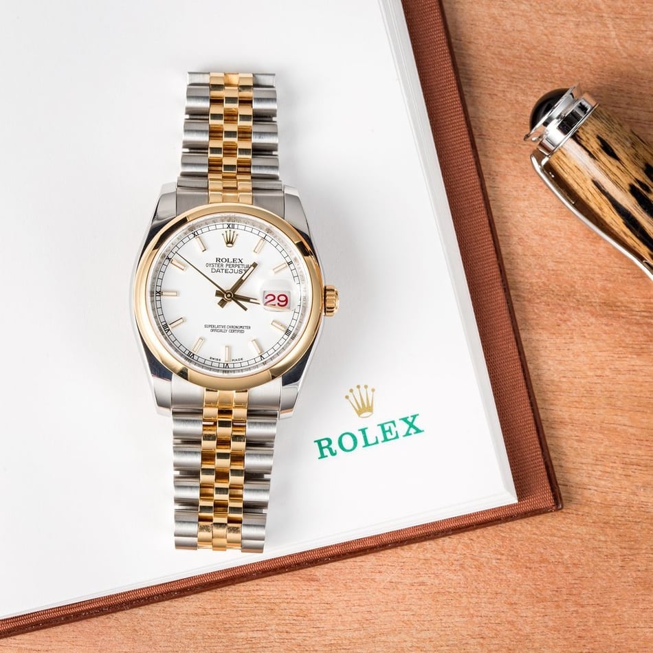 Rolex Datejust 116203 White