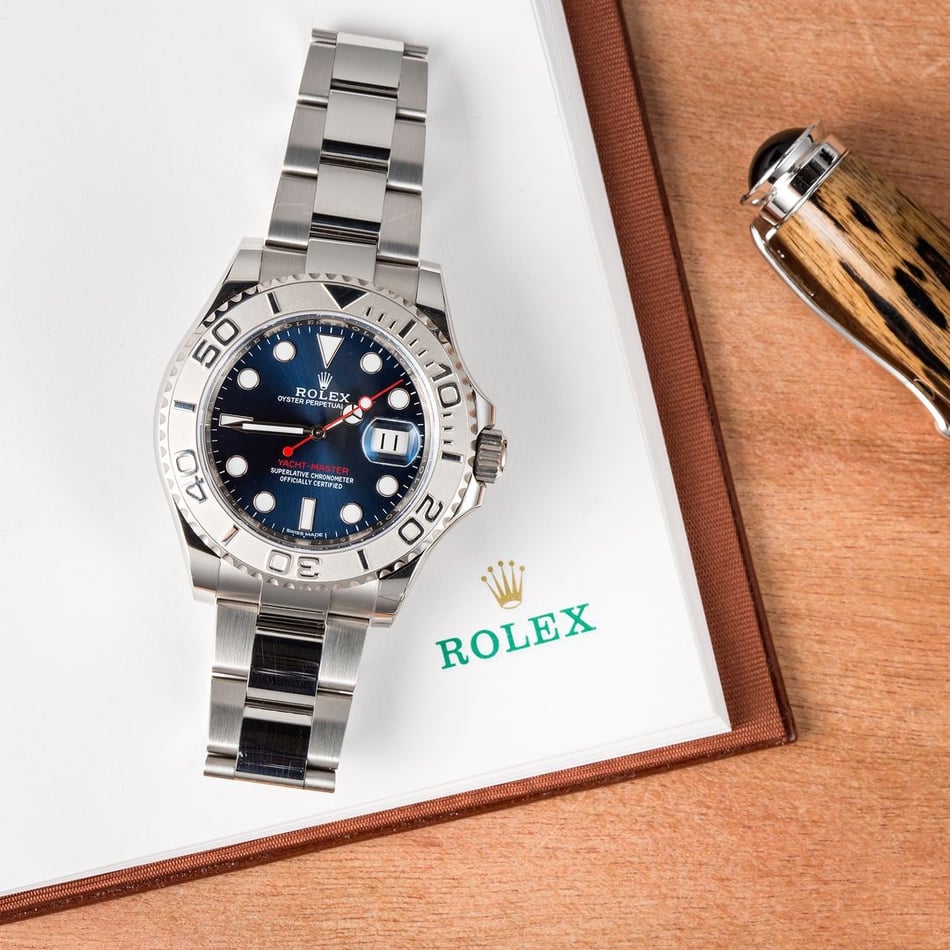 Rolex Yacht-Master 116622 Blue Luminous Dial