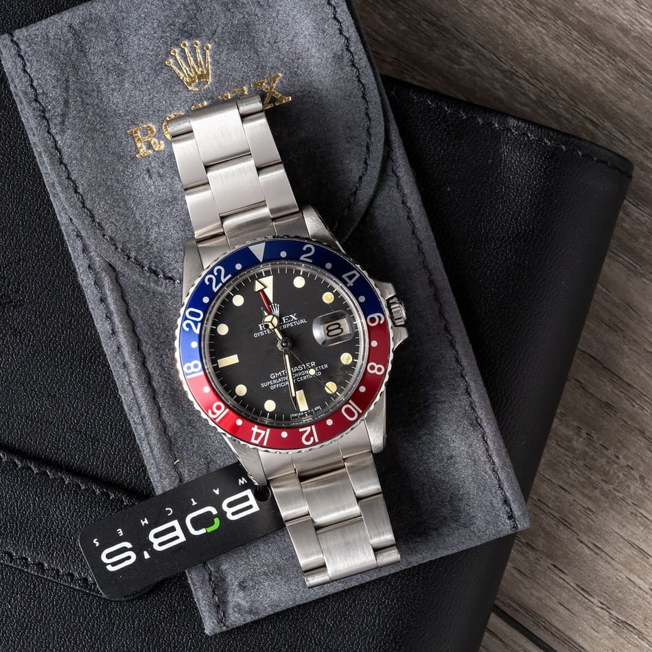 Rolex GMT-Master 1675 Vintage Pepsi