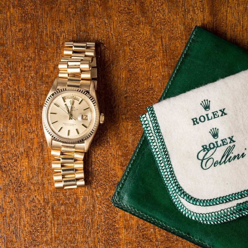 Rolex Presidential 1803 Vintage Gold Day-Date