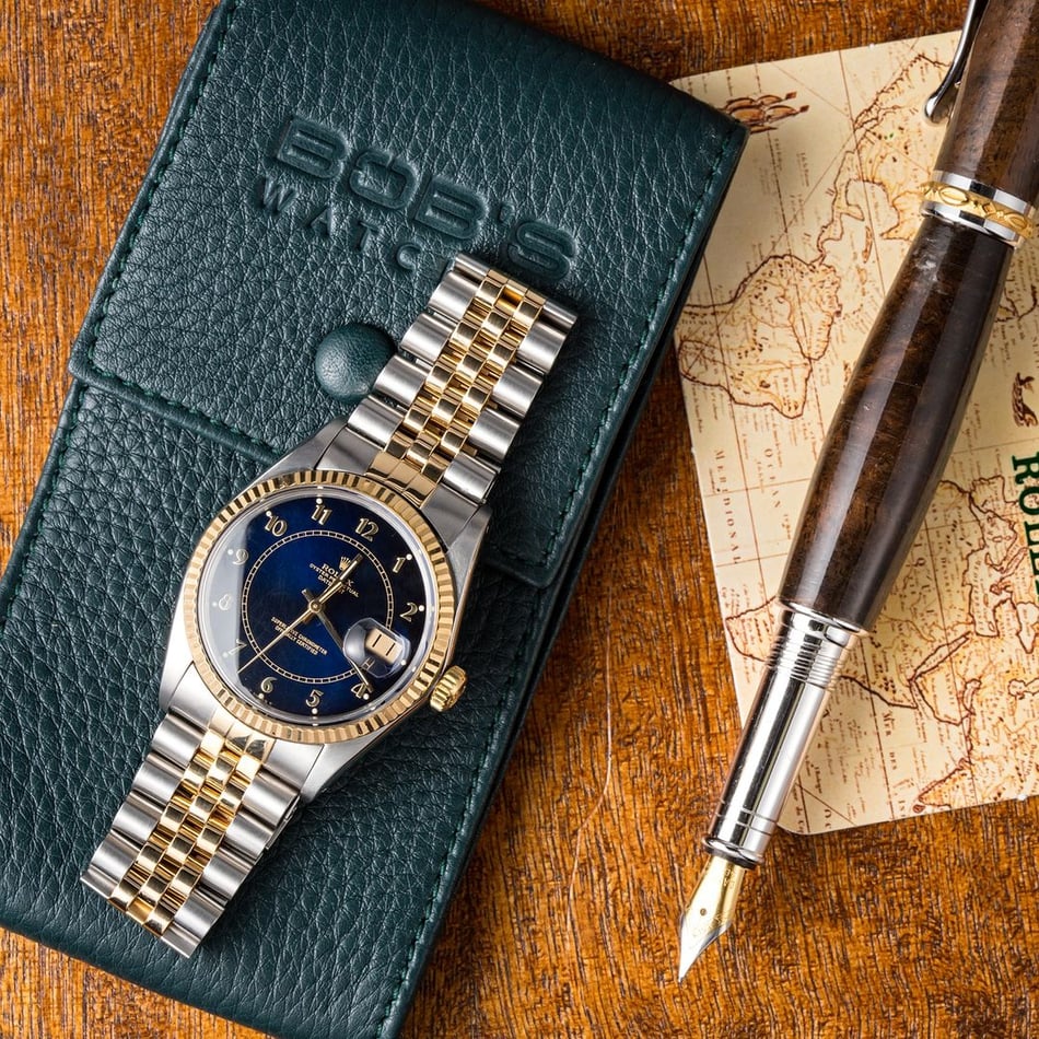 Rolex Datejust Blue Dial 16013