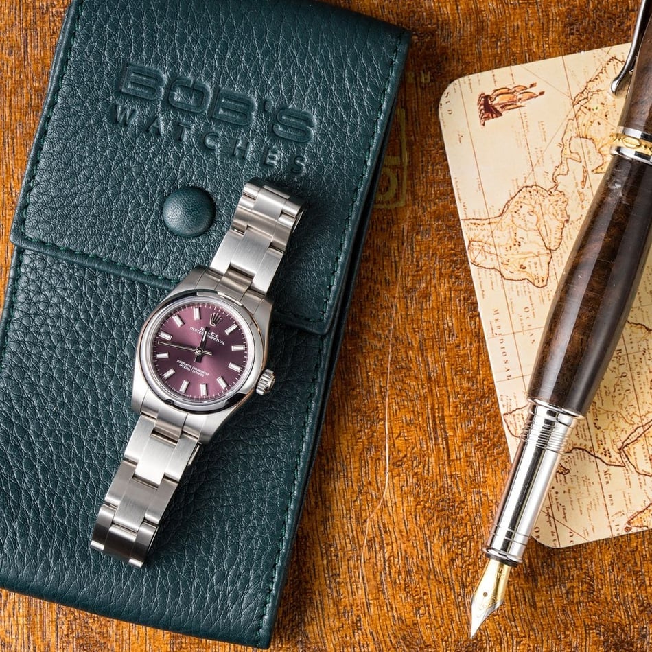 Rolex Lady Oyster Perpetual 176200 Grape Dial