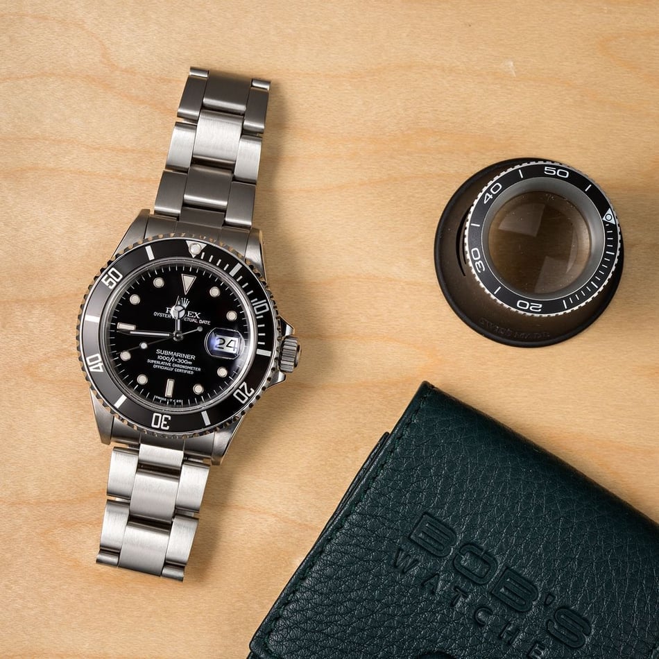 Submariner Rolex 16800 Sapphire Crystal