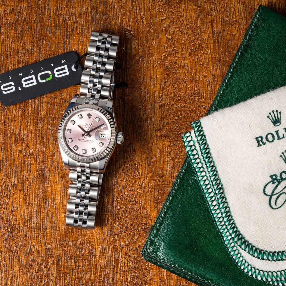 Rolex Ladies Datejust 179174 Pink Diamond