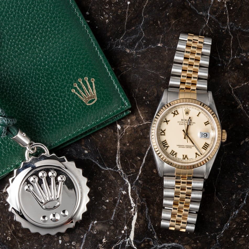 Rolex Datejust 36 Roman Dial 16233