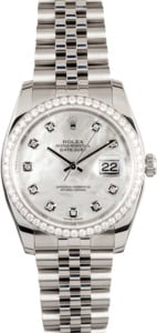 Rolex 116244 Mother of Pearl Diamond