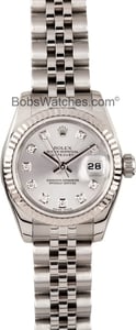 Ladies Rolex DateJust Diamond Dial 179174