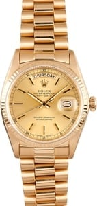 Day Date Rolex Men's 18038 18K YG