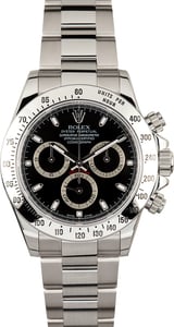 Rolex Steel Daytona 116520 Black