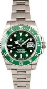 PreOwned Rolex Submariner 116610LV Green 'Hulk' Bezel