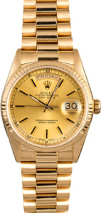 Rolex President 18038 Day-Date Yellow Gold