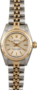 Rolex Oyster Perpetual 76193 Silver Dial