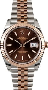 Unworn Rolex Datejust 126331 Chocolate Dial