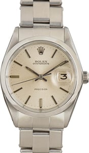 PreOwned Rolex OysterDate 6694 Silver Dial T