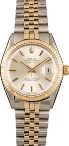 Pre-Owned Rolex Datejust 1600 Silver Dial