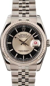 Rolex Datejust 116234 Tuxedo Dial