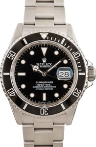 Rolex Oyster Perpetual Date Submariner Watch For Sale at 1stDibs