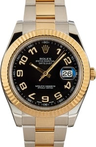 Rolex Datejust II Ref 116333 Arabic Dial