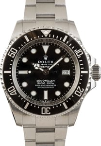 Pre Owned Rolex Sea-Dweller 126660 Steel Oyster