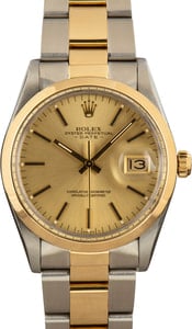 Rolex Date 15003 Champagne Dial