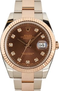 Rolex Datejust 41 Ref 126331 Steel & 18k Everose