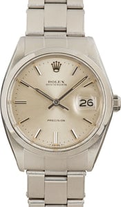 Rolex Oyster Date 6694 Silver Dial