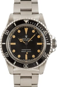 Vintage 1981 Rolex Submariner 5513