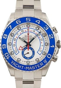 Pre-owned Rolex Yacht-Master II ref 116680 Stainless Steel