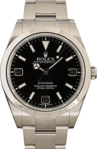 Rolex Explorer 214270 Black MK I Dial