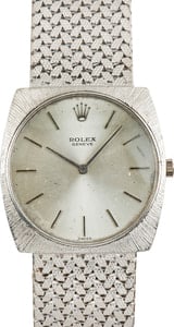 Rolex Cellini 3714 18k White Gold